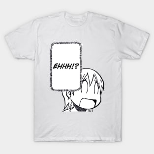 I draw that panel of yuuko goes ehhh / funny nichijou face meme T-Shirt